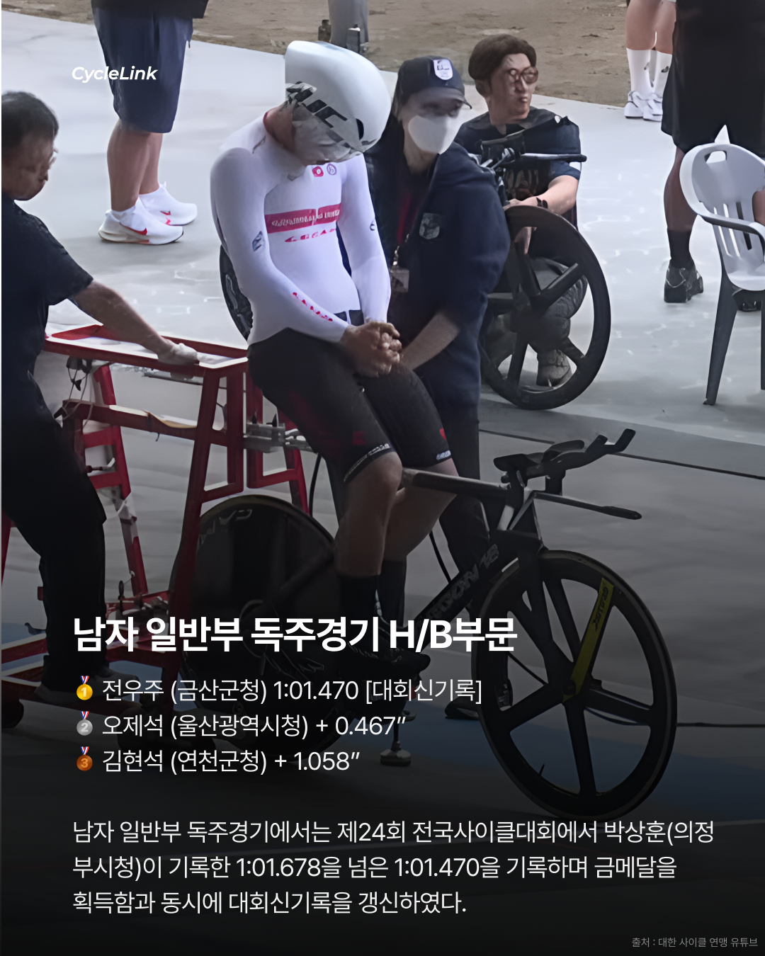 제28회 서울올림픽기념 전국사이클대회 : 1 Lap & 독주 경기 결과 · 사진 9