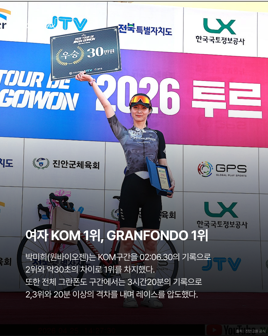 와츠 윤중헌, KOM구간 51.82km/h로 돌파 · 사진 5