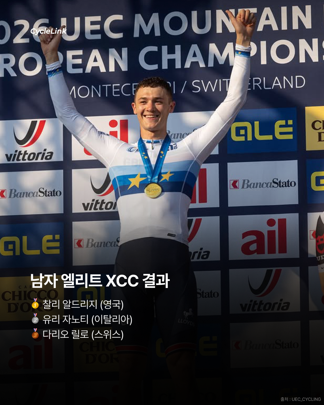 2026 UEC MTB 유럽선수권 엘리트 XCC 남녀부 결과 · 사진 6