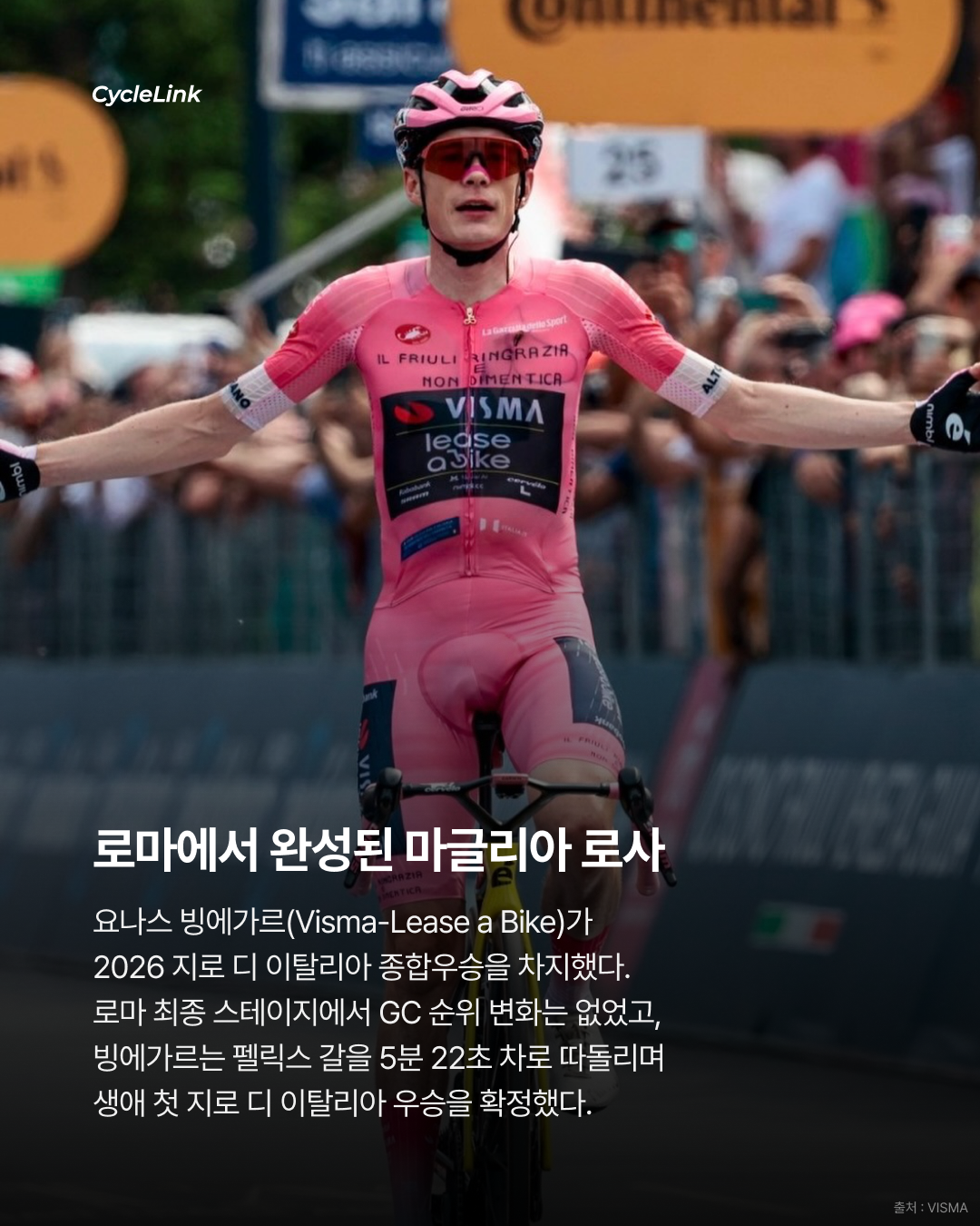 요나스 빙에가르, 지로 디 이탈리아 종합우승 · 사진 2