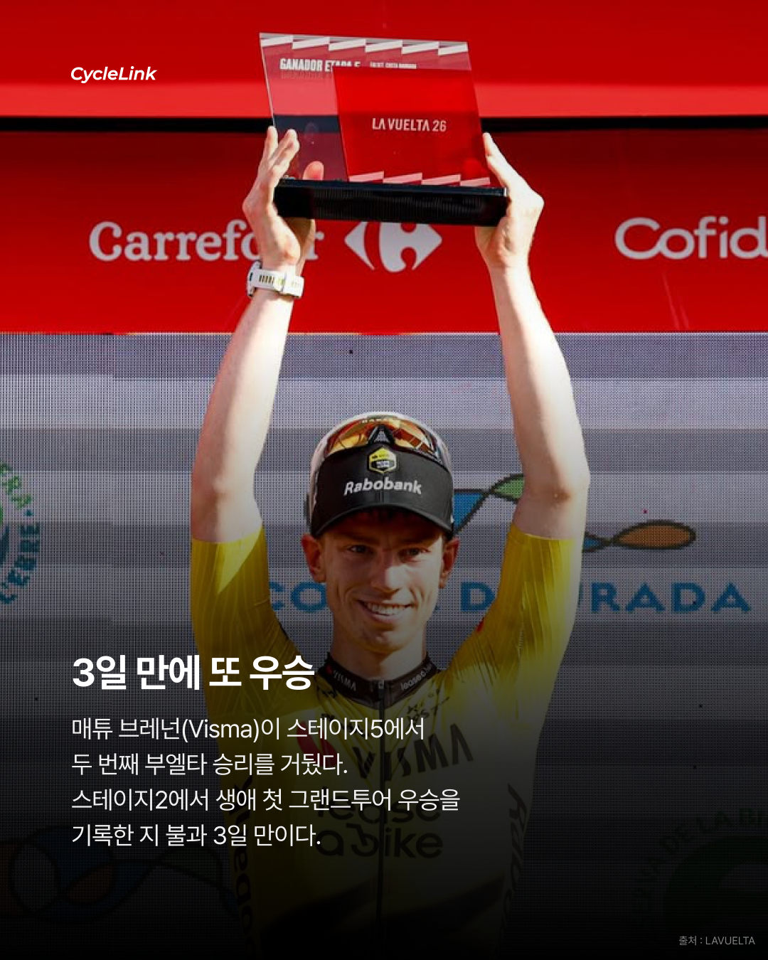 21살 브레넌 부엘타 벌써 2승 · 사진 2