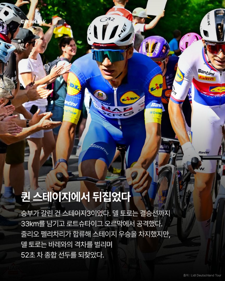 선두 뺏기고 다시 탈환 델 토로, 독일 투어 우승 · 사진 4