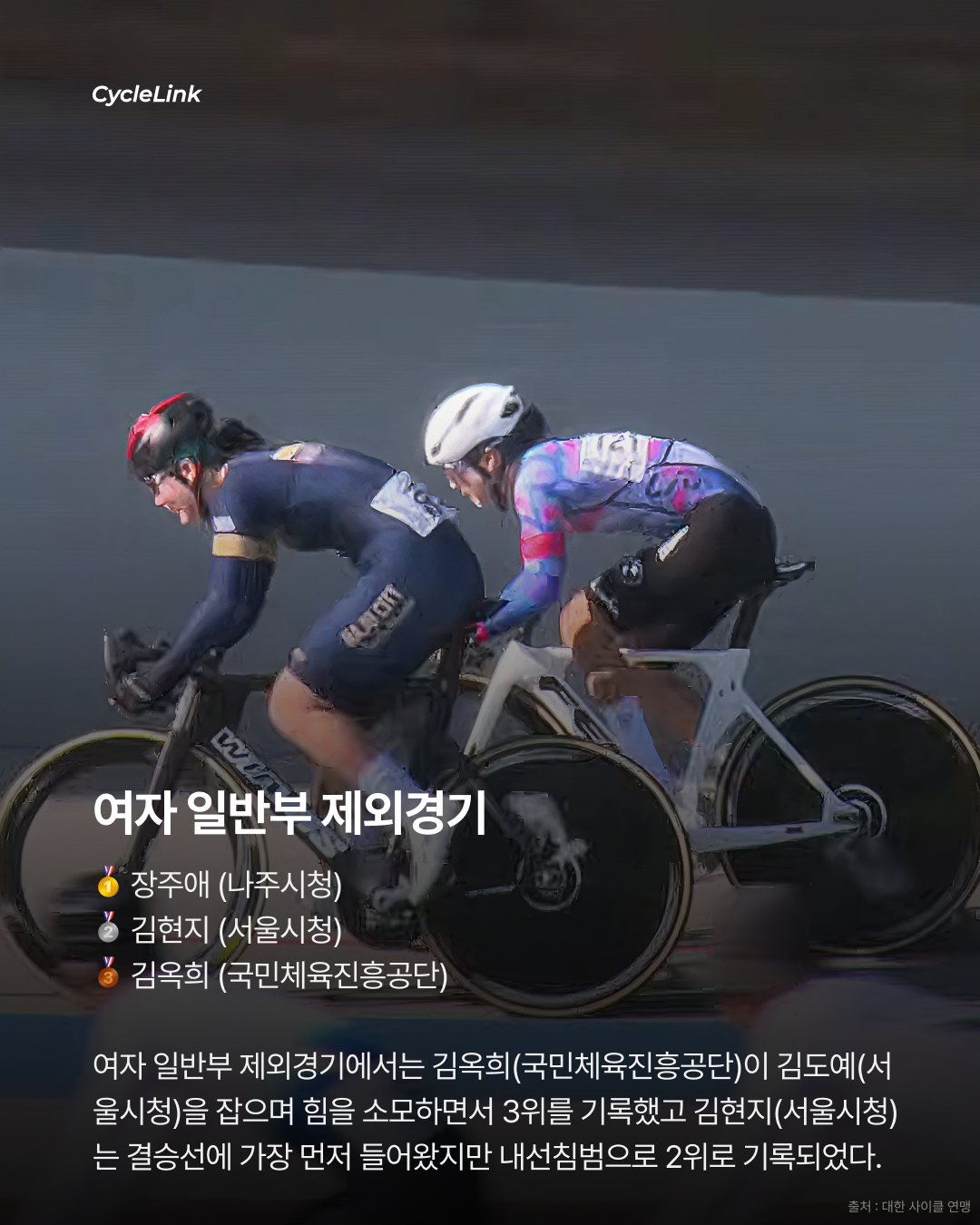 제28회 서울올림픽기념 전국사이클대회 : 스크래치·포인트·제외경기 결과 · 사진 16