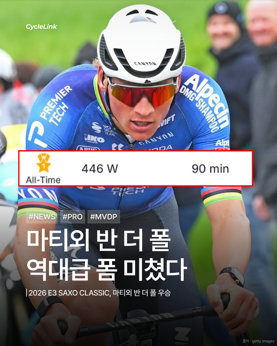 2026 E3 SAXO CLASSIC, 마티외 반 더 폴 우승 · 사진 1