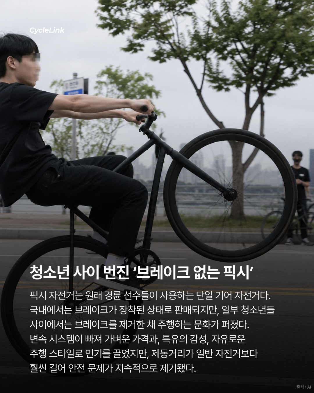 브레이크 없는 질주   픽시자전거, 이제 금지된다 · 사진 2