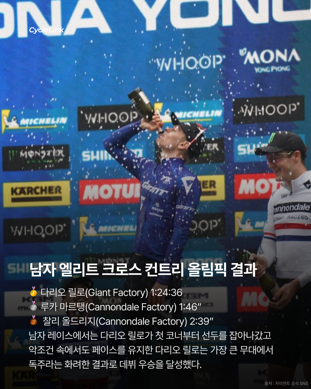 2026 WHOOP UCI MTB World Series 모나 용평 XCO 리뷰 · 사진 6