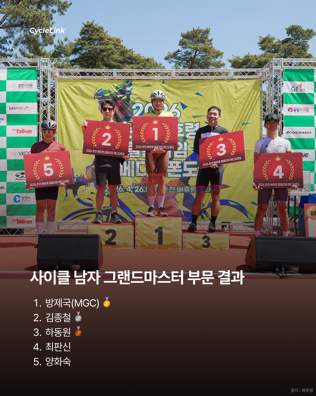 춘천 배후령 힐클라임 메디오폰도 결과 · 사진 6
