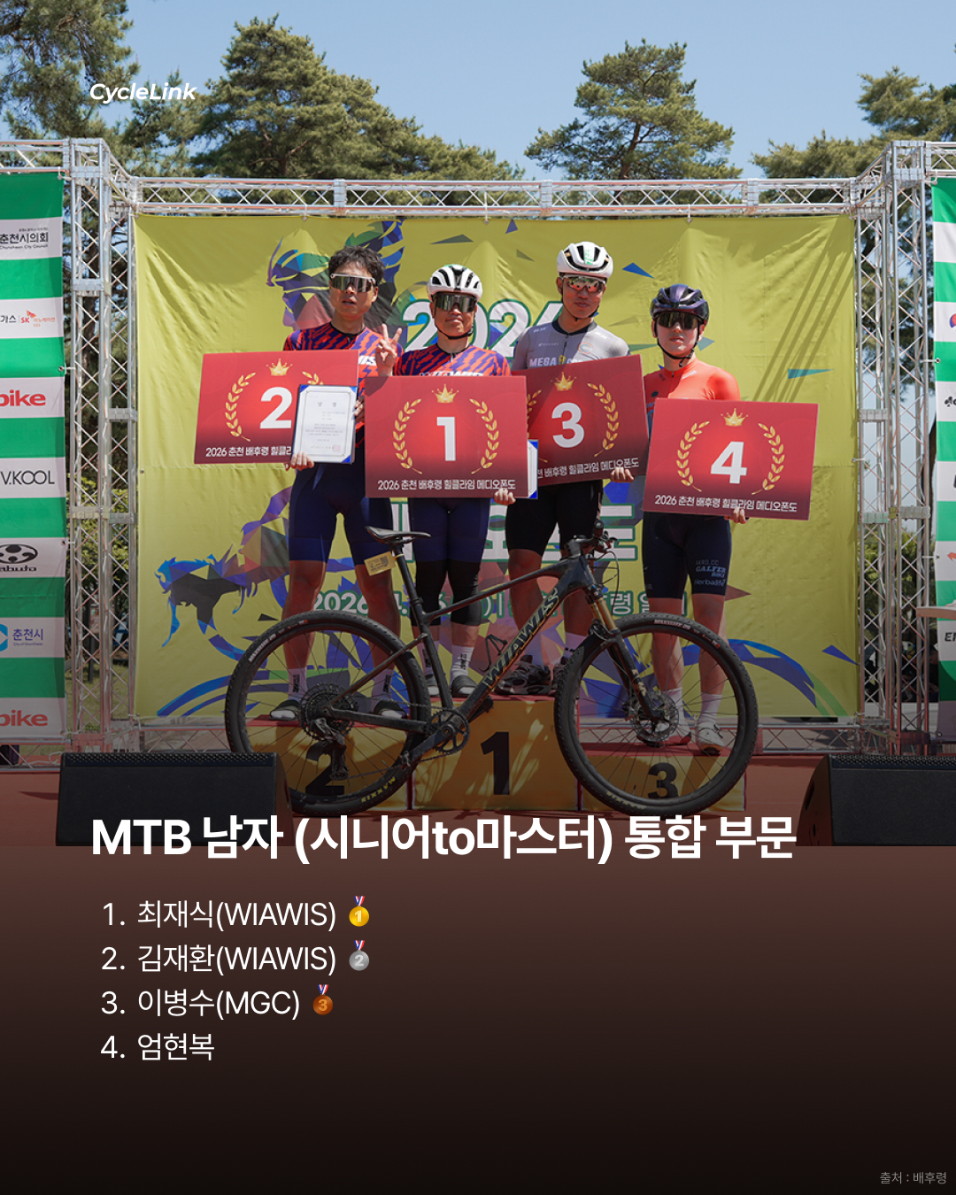 춘천 배후령 힐클라임 메디오폰도 결과 · 사진 9