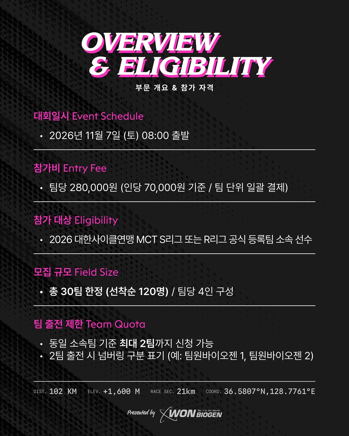 2026 원바이오젠 안동호반 라면 그란폰도 MCT SPECIAL STAGE · 사진 2