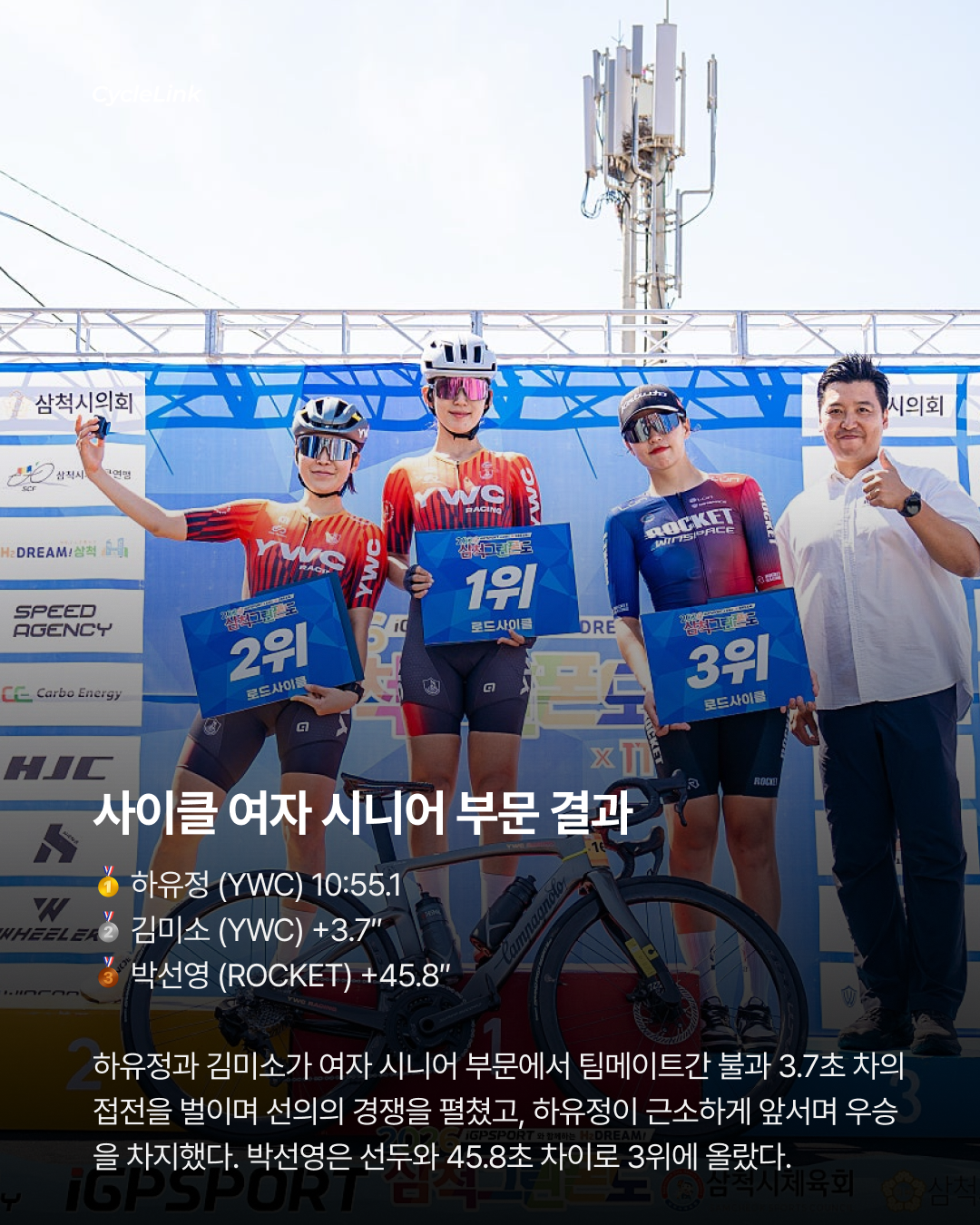 산을 넘어, 바다로 해변 피니시의 삼척 레이스 · 사진 6