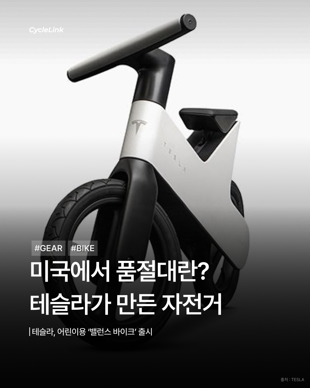 테슬라, 어린이용 ‘밸런스 바이크’ 출시 · 사진 1