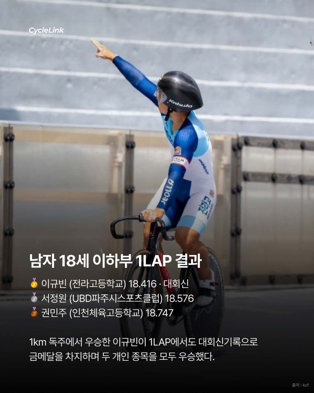 시작부터 기록행진, 이규빈 2관왕· 대회신 4개 · 사진 9