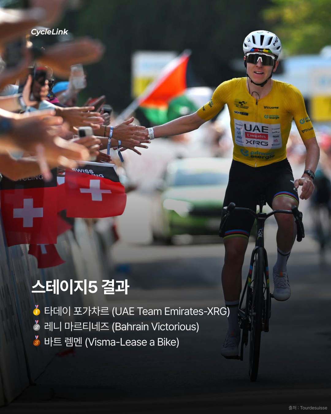 2026 투르 드 스위스 스테이지5 | 스위스까지 정복했다 포가차르, 마지막 산악도 완승 · 사진 10