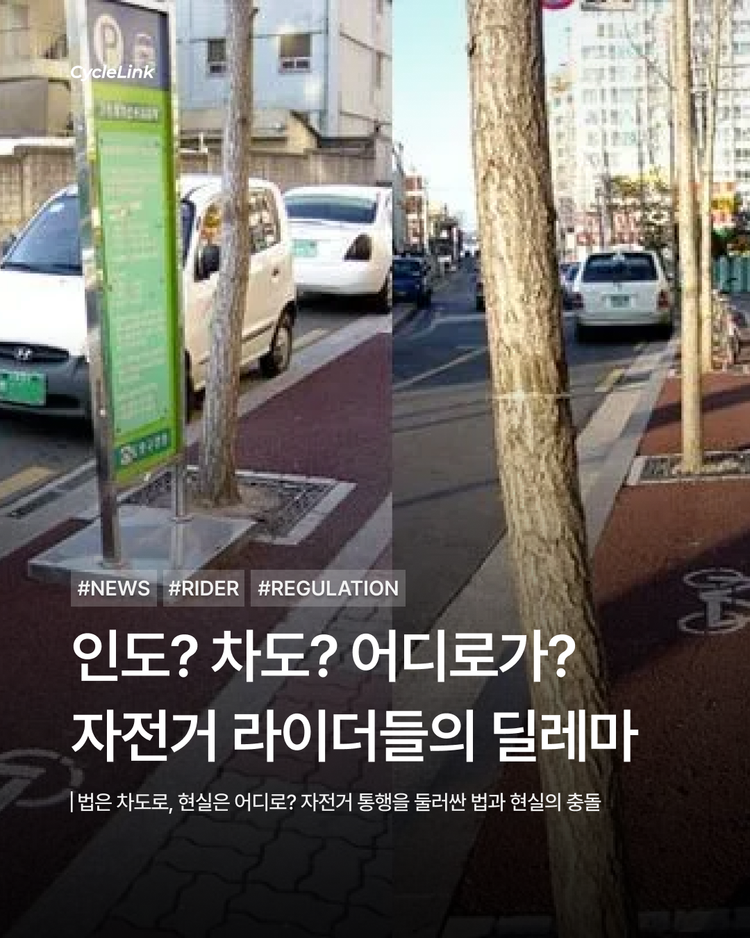 법은 차도로, 현실은 어디로? 자전거 통행을 둘러싼 법과 현실의 충돌 · 사진 1