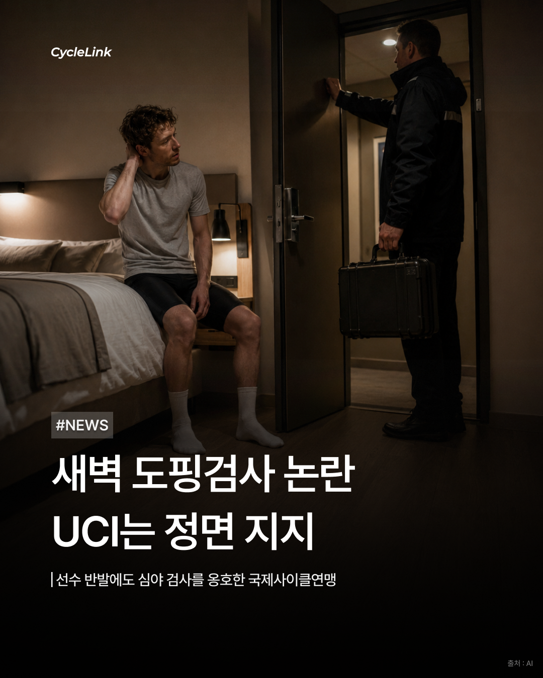 새벽 도핑검사 논란, UCI는 정면 지지 · 사진 1