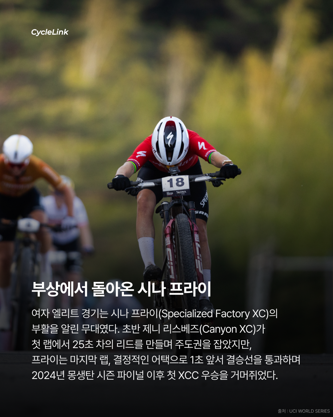 2026 WHOOP UCI Mountain Bike World Series 모나 용평 XCC 리뷰 · 사진 6