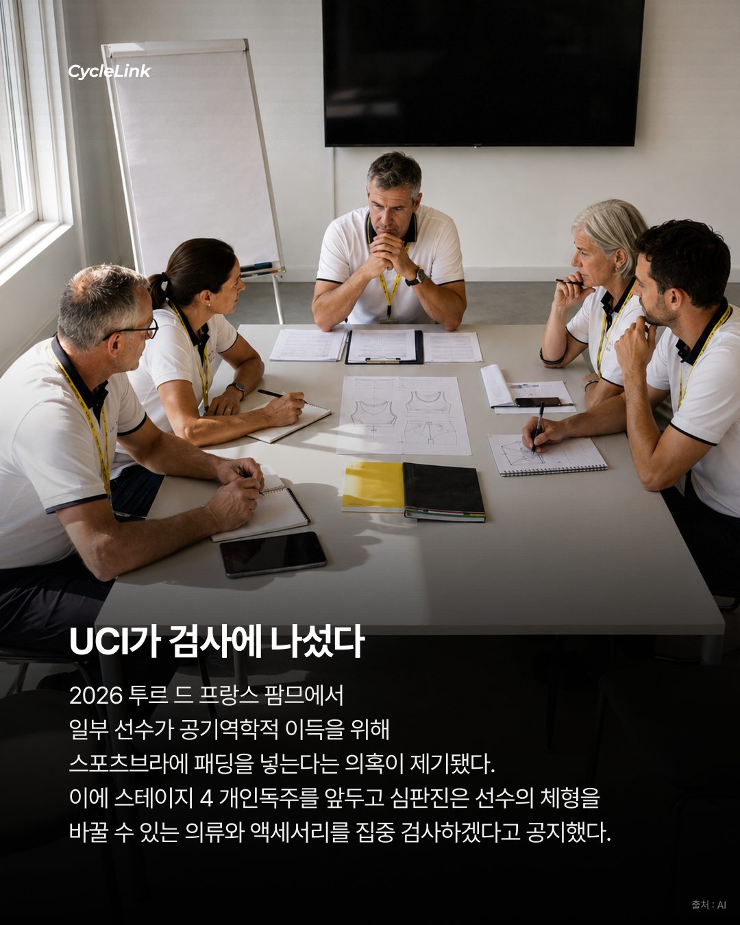 이것도 기술도핑? 브라까지 검사하는 투르 · 사진 2