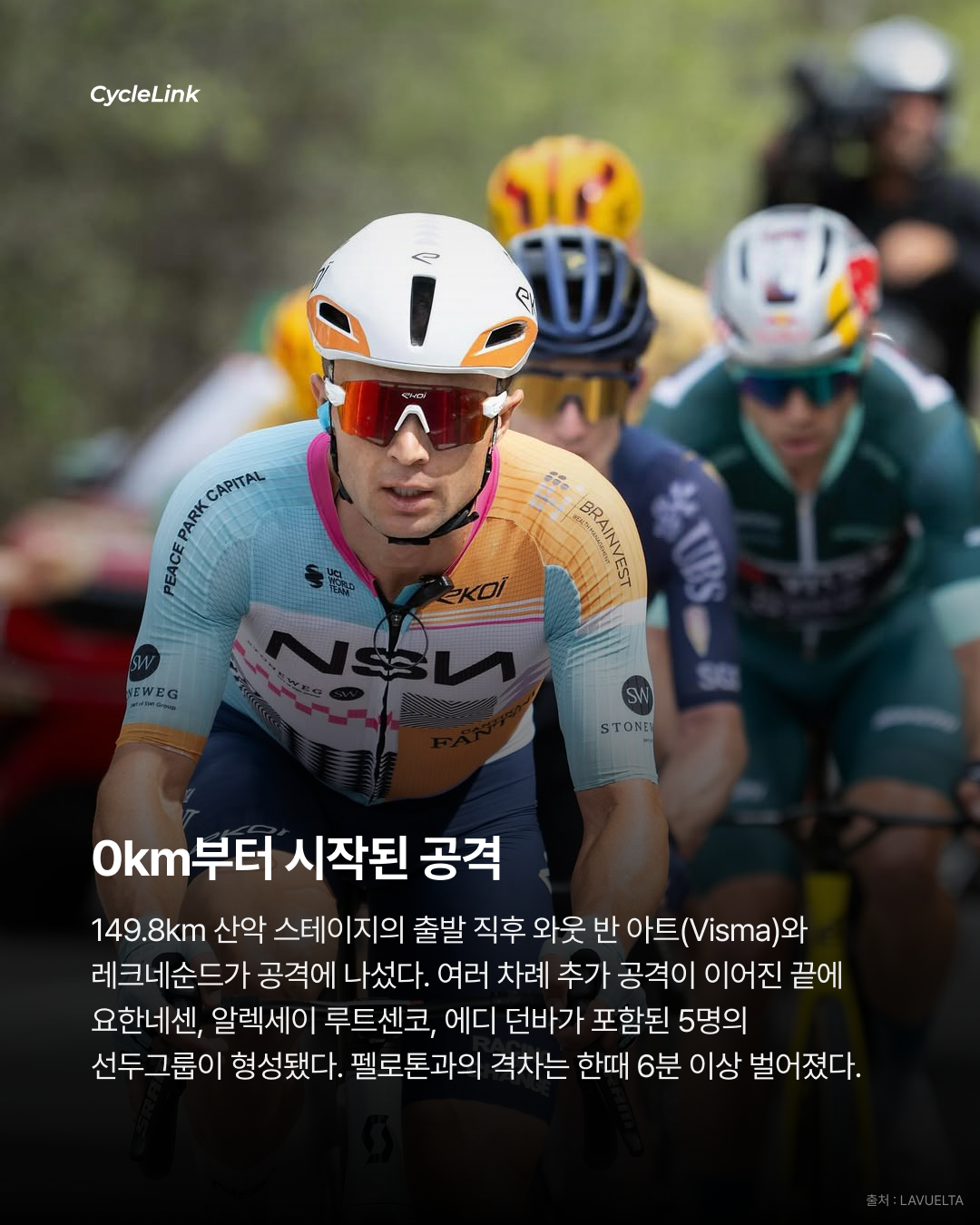 부엘타 첫 출전부터 Uno-X, 1·2위 독식 · 사진 4