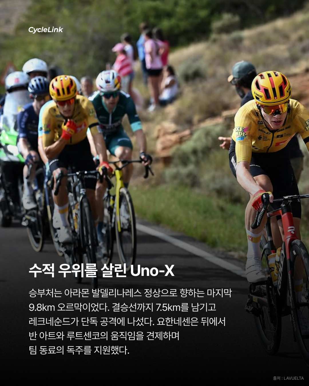 부엘타 첫 출전부터 Uno-X, 1·2위 독식 · 사진 5
