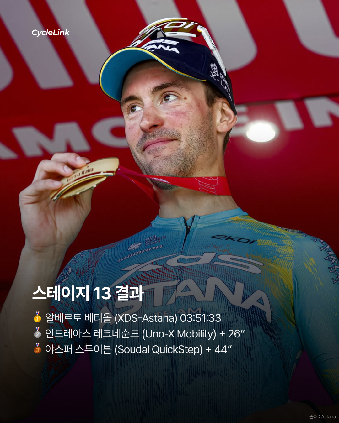 2026 지로 디 이탈리아 스테이지13 | 베티올의 완벽한 홈 레이스 아스타나의 세 번째 우승 · 사진 10