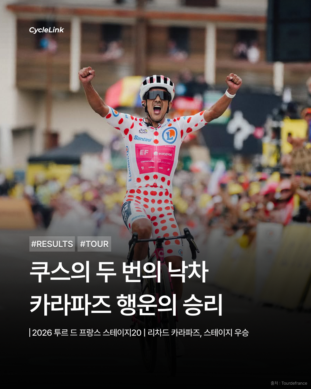 쿠스의 두 번의 낙차, 카라파즈 행운의 승리 · 사진 1