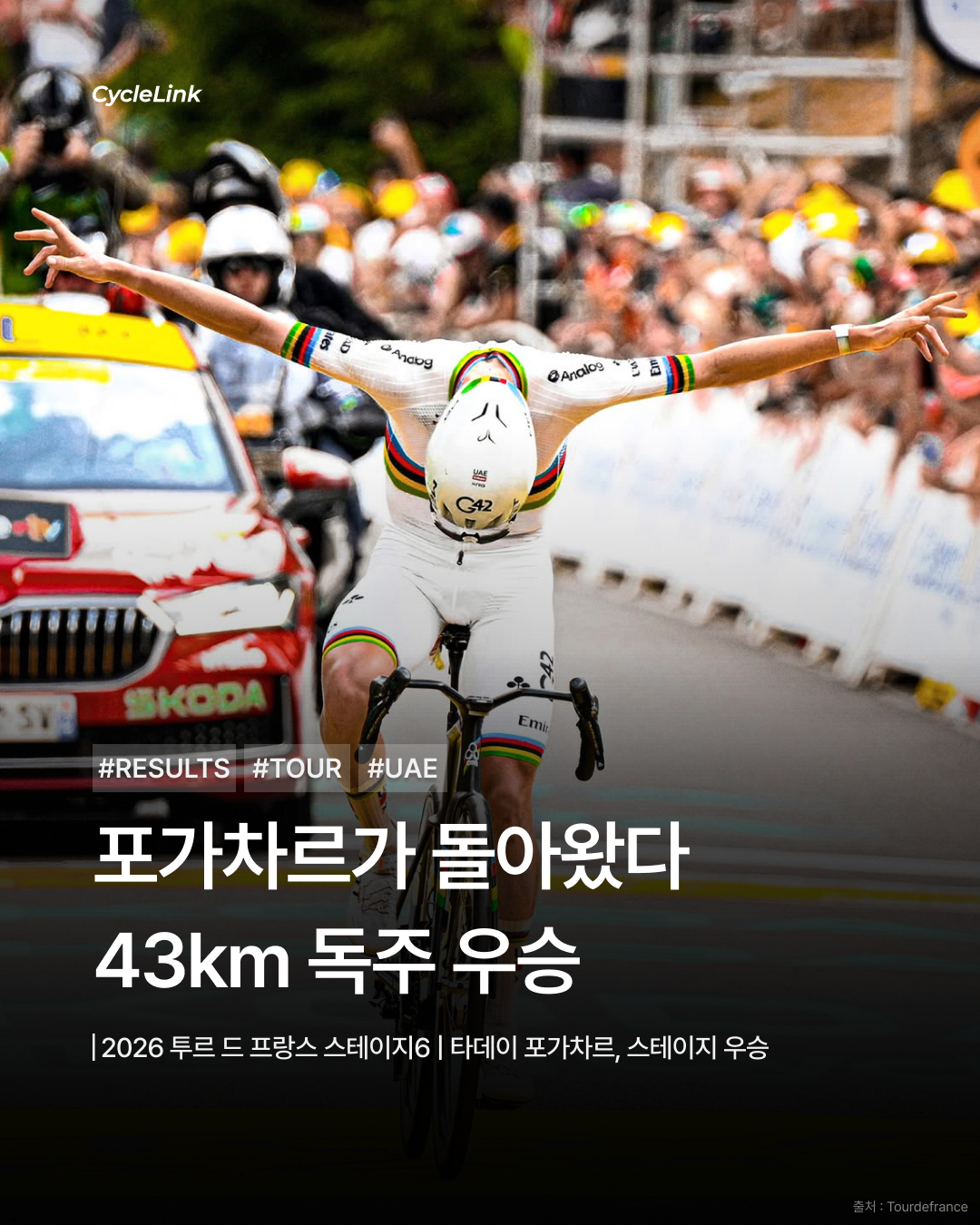 포가차르가 돌아왔다, 투르에서 43km 독주 우승 · 사진 1