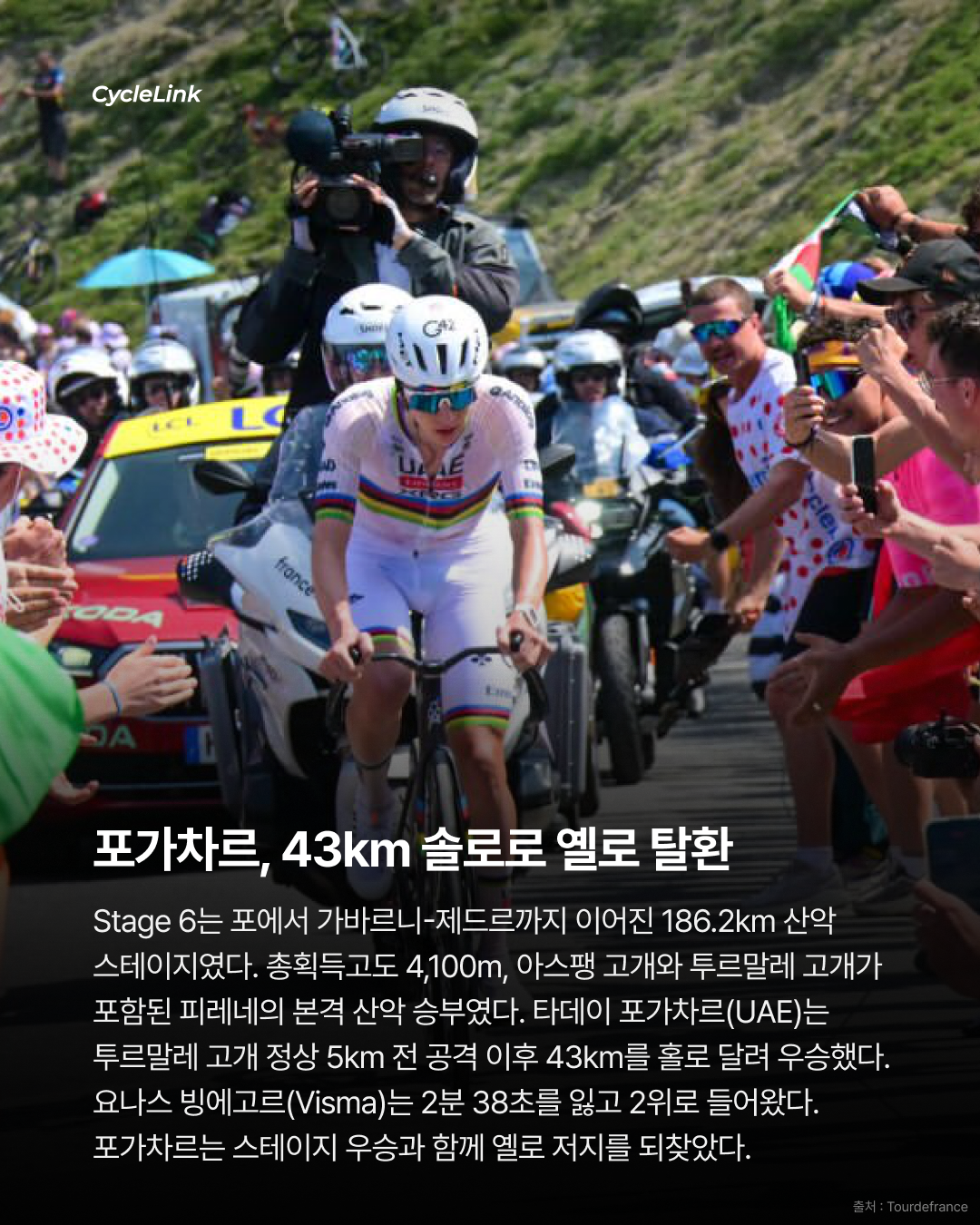 포가차르가 돌아왔다, 투르에서 43km 독주 우승 · 사진 2