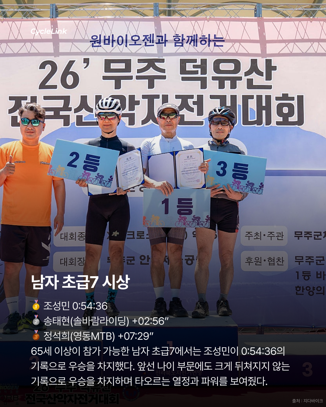 덕유산을 달린 도전자들 돌아온 MTB의 계절 · 사진 11