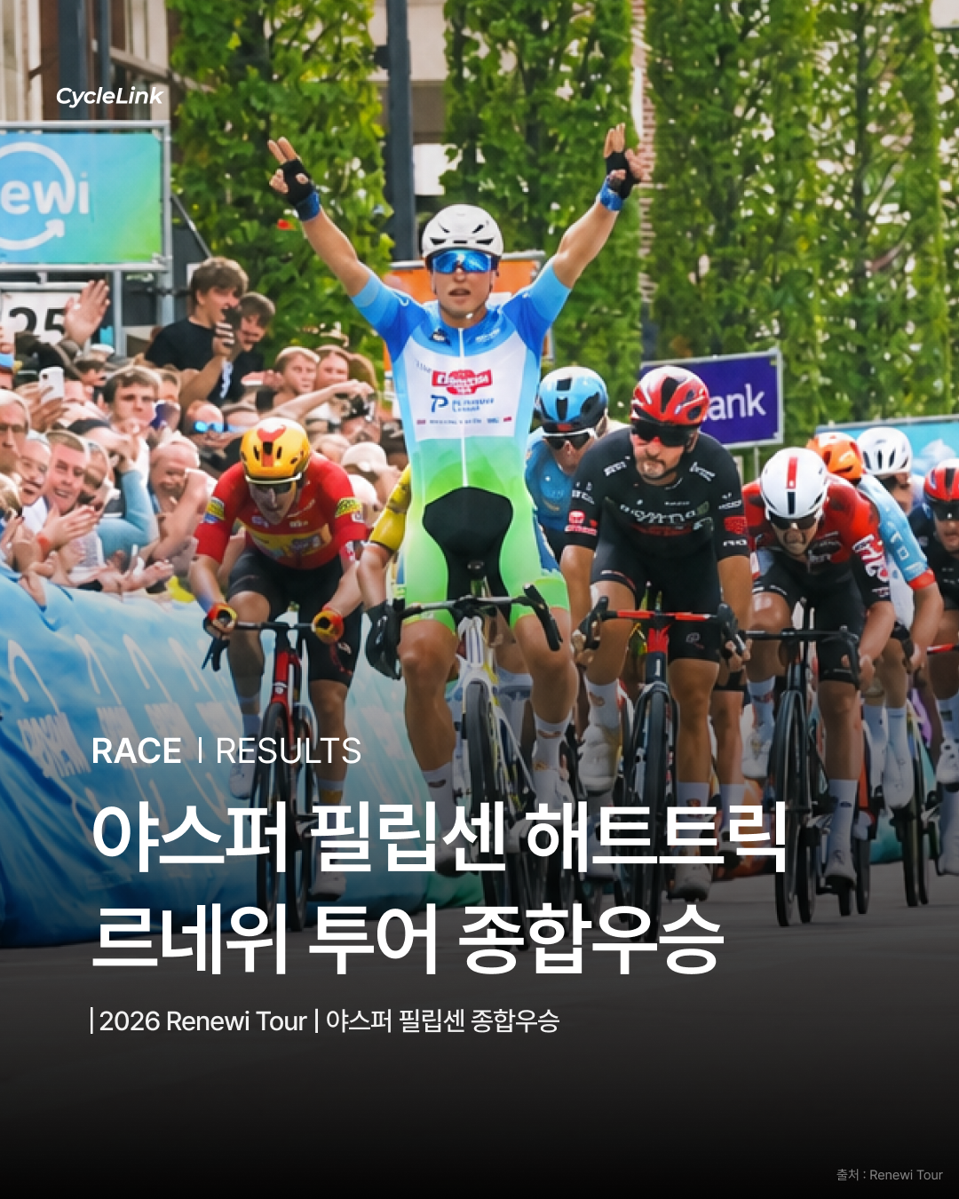 야스퍼 필립센 해트트릭 르네위 투어 종합우승 · 사진 1