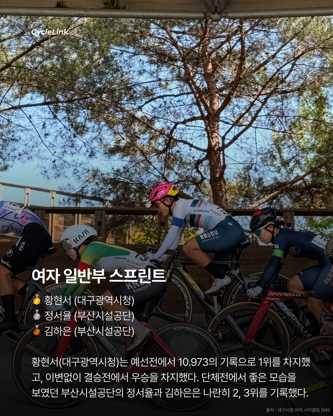 제28회 서울올림픽기념 전국사이클대회 : 스프린트 & 단체스프린트 경기 결과 · 사진 11