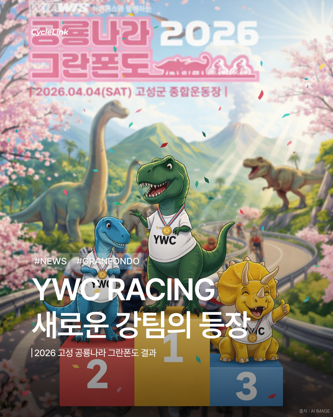 2026 고성 공룡나라 그란폰도 결과 · 사진 1