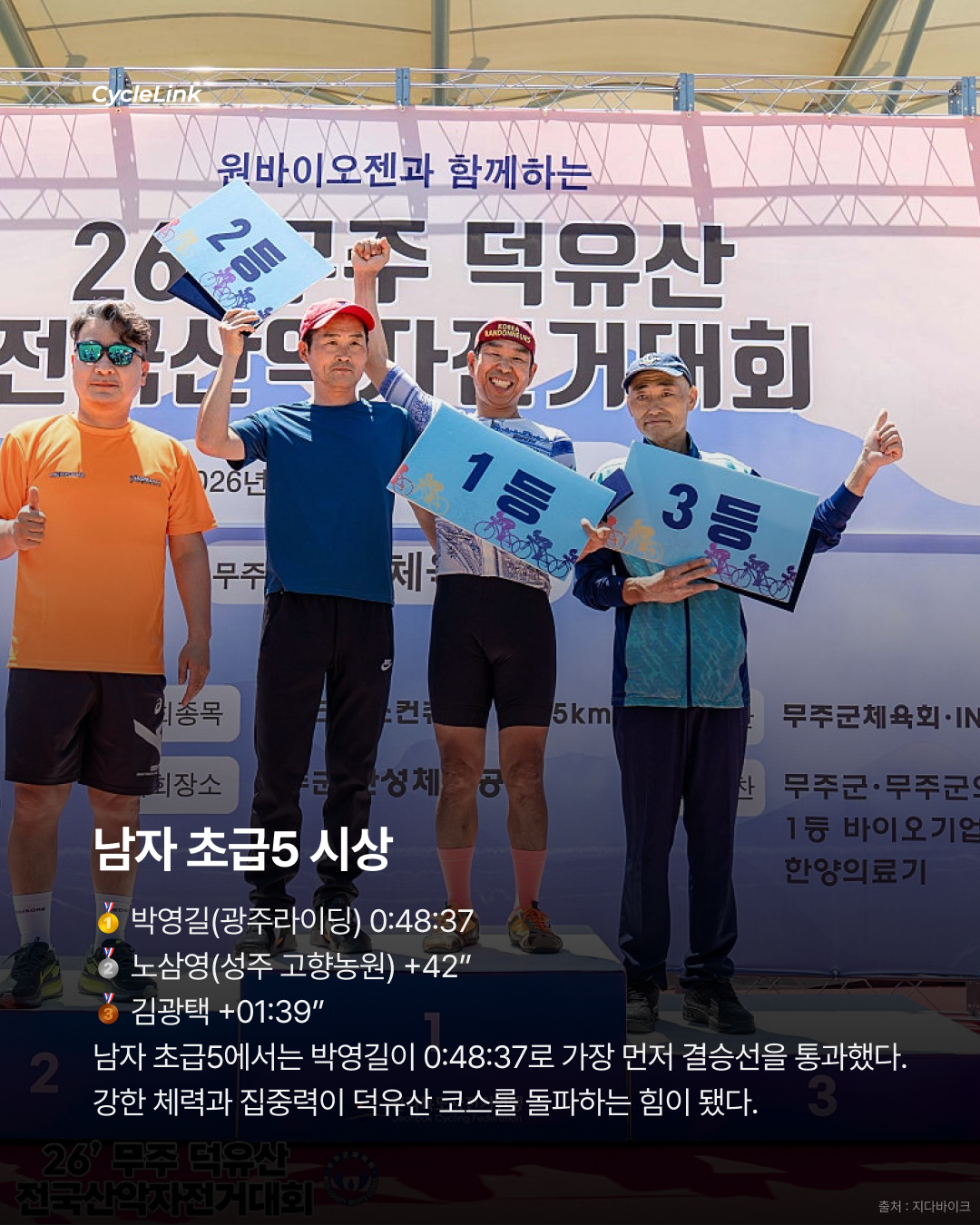 덕유산을 달린 도전자들 돌아온 MTB의 계절 · 사진 9