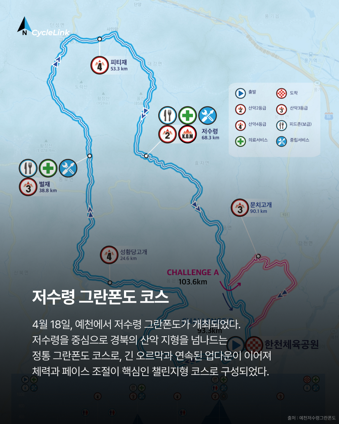 2026 예천 저수령 그란폰도 정리 · 사진 2