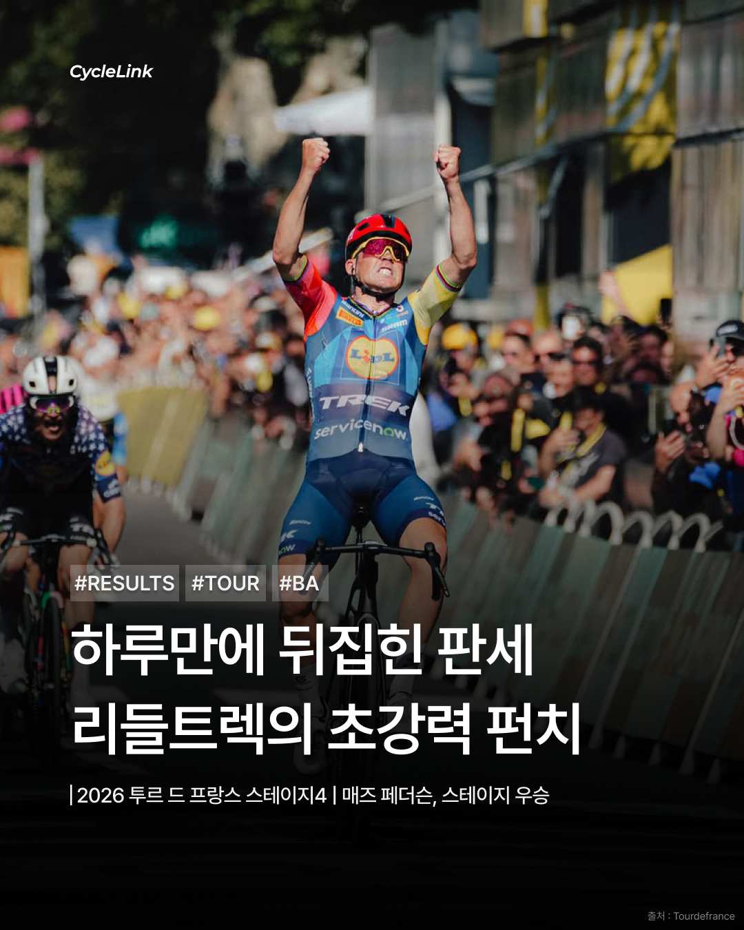 하루만에 뒤집힌 판세, 리들트렉의 초강력 펀치 · 사진 1