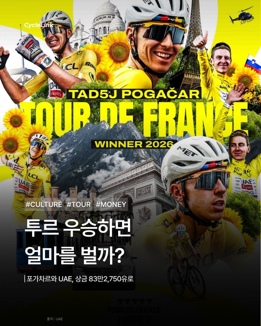 투르 우승하면 얼마를 벌까? · 사진 1