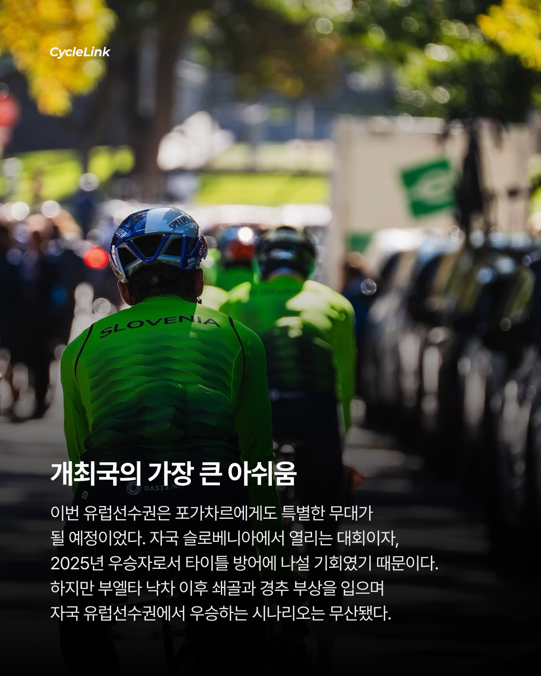 주인공 빠진 축제, 슬로베니아 유럽선수권 · 사진 4