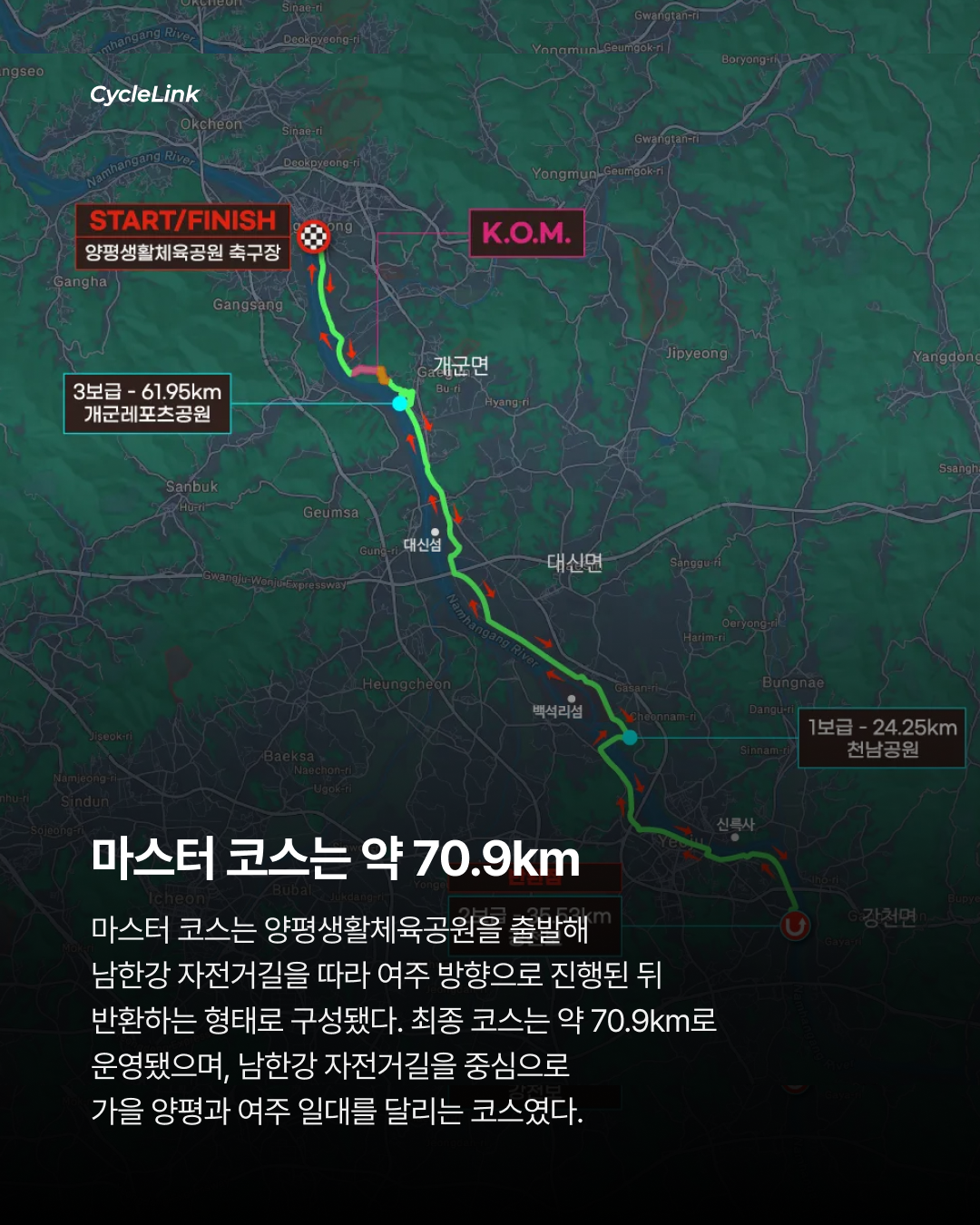 남한강에서 펼쳐진 가을의 양평 그란폰도 · 사진 4