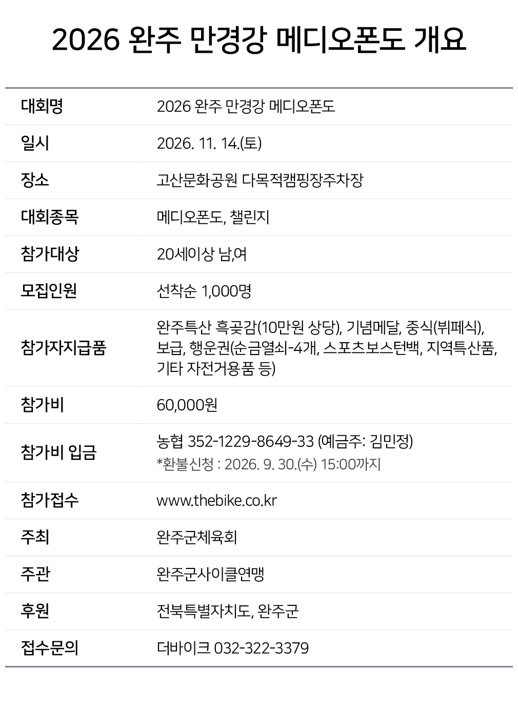 2026 완주 만경강 메디오폰도 · 사진 2