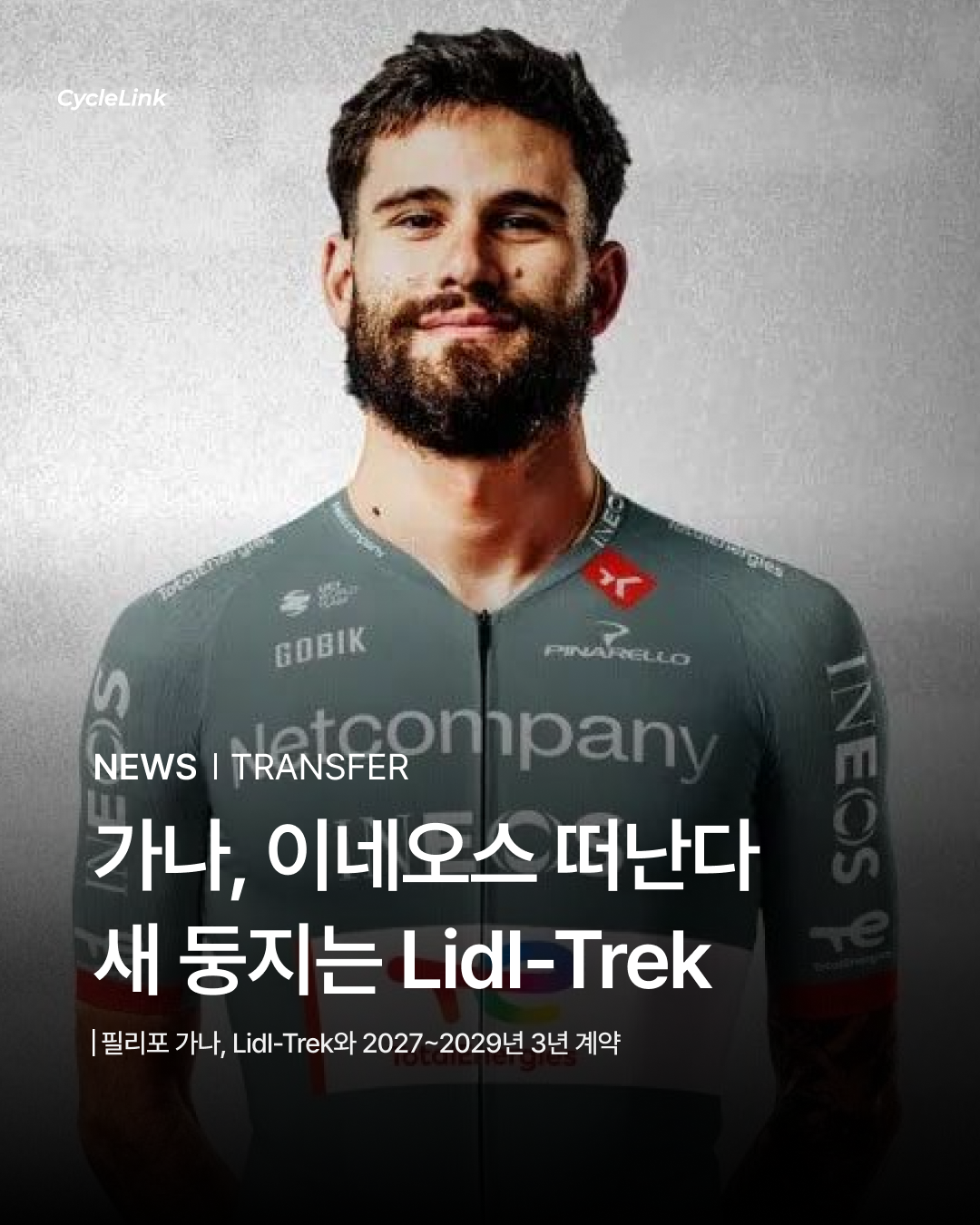 필리포 가나, 이네오스 떠난다. 새 둥지는 Lidl-Trek · 사진 1