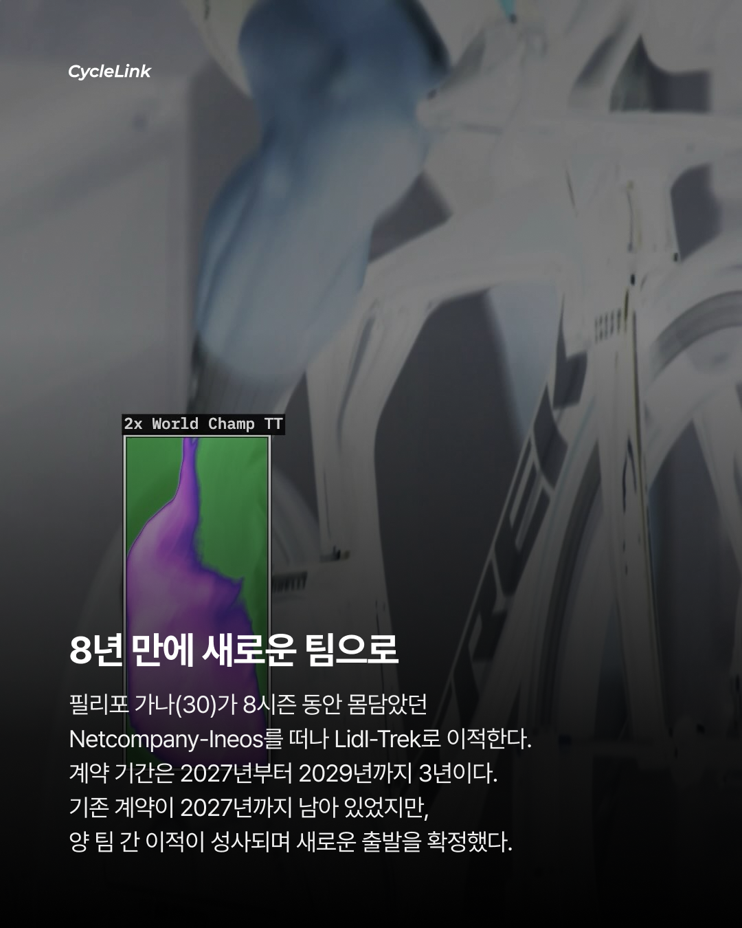 필리포 가나, 이네오스 떠난다. 새 둥지는 Lidl-Trek · 사진 2