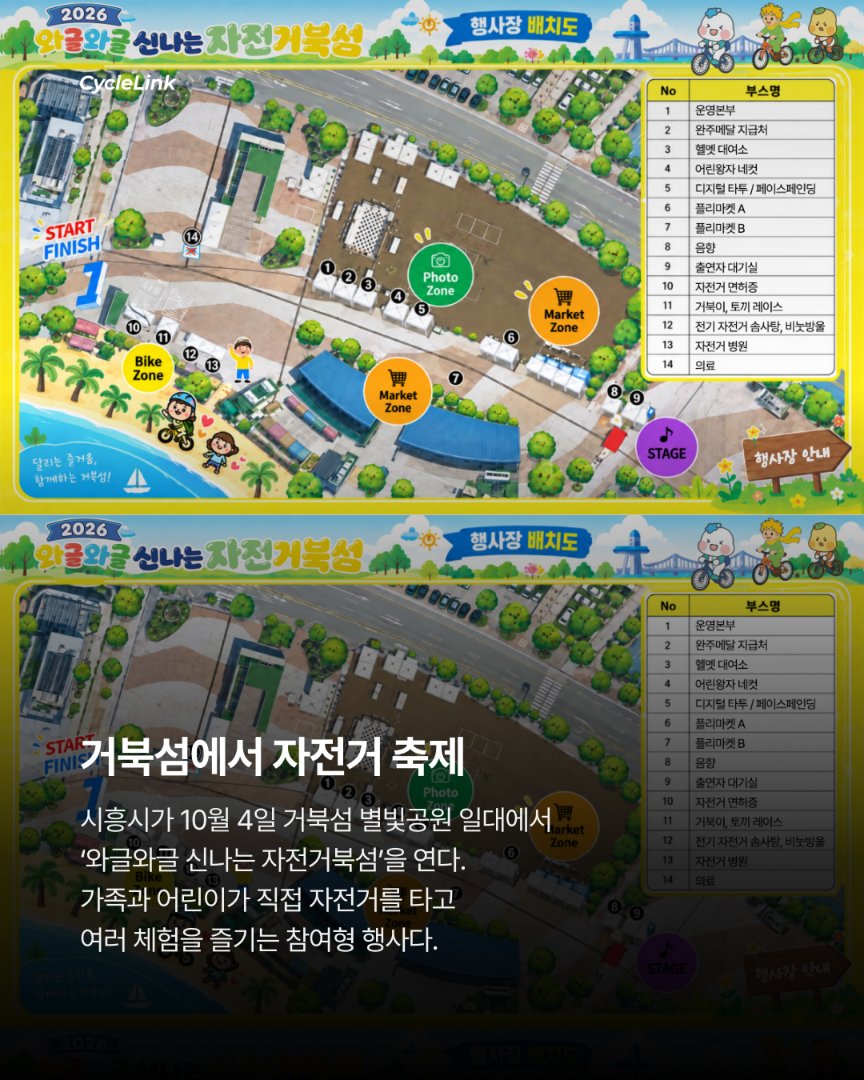 거북섬이 하루 동안 자전거 놀이터로 · 사진 2
