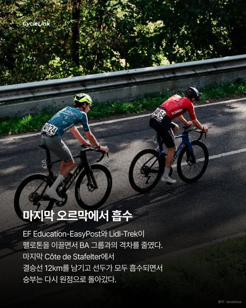 로드로 돌아온 반 더 폴, 첫날부터 스테이지 우승 · 사진 4