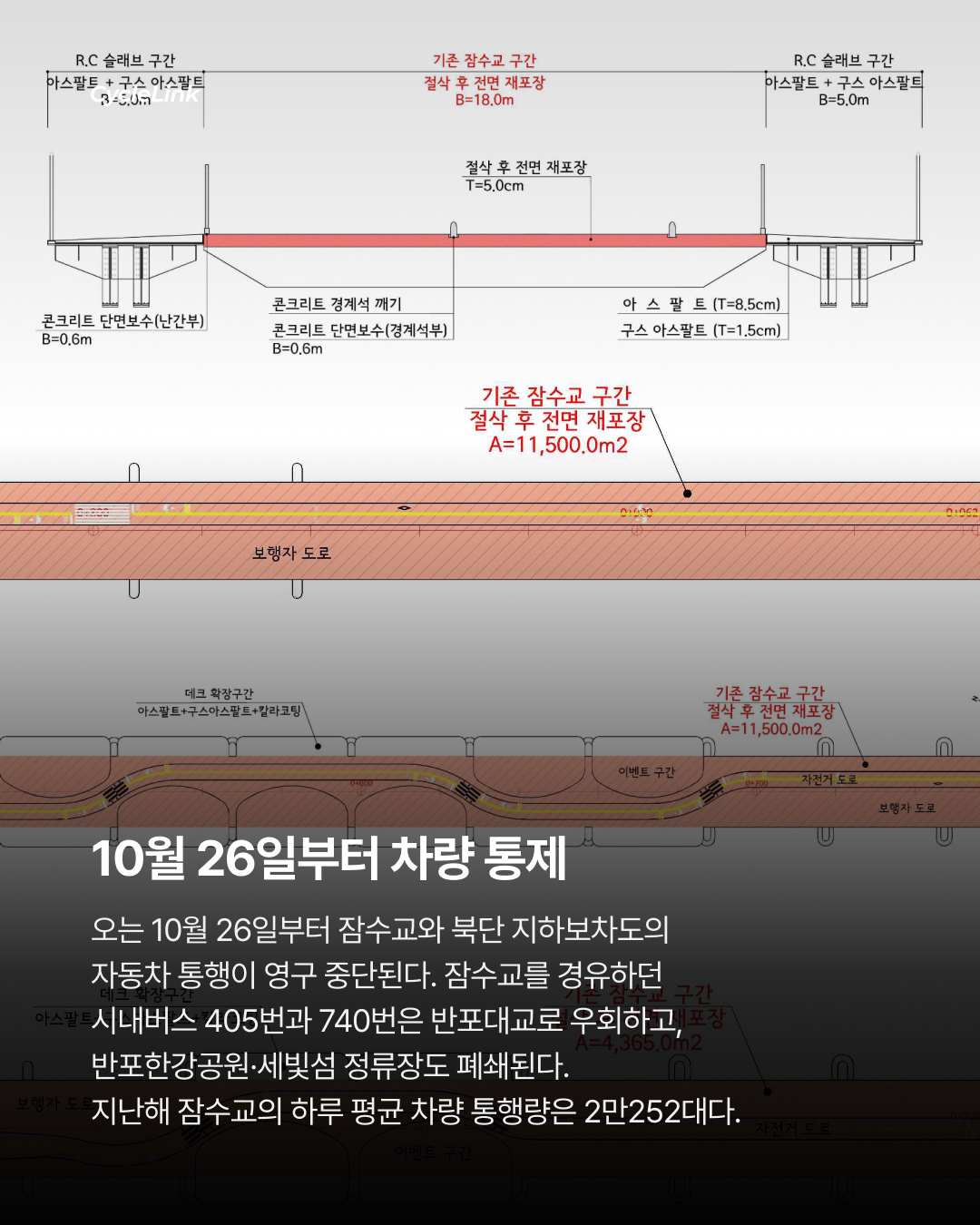 326억 들여 보행교로, 잠수교 통행 막는다 · 사진 9