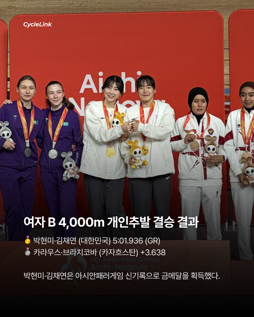 시력 잃고 다시 정상에 박현미·김채연 2관왕 · 사진 5